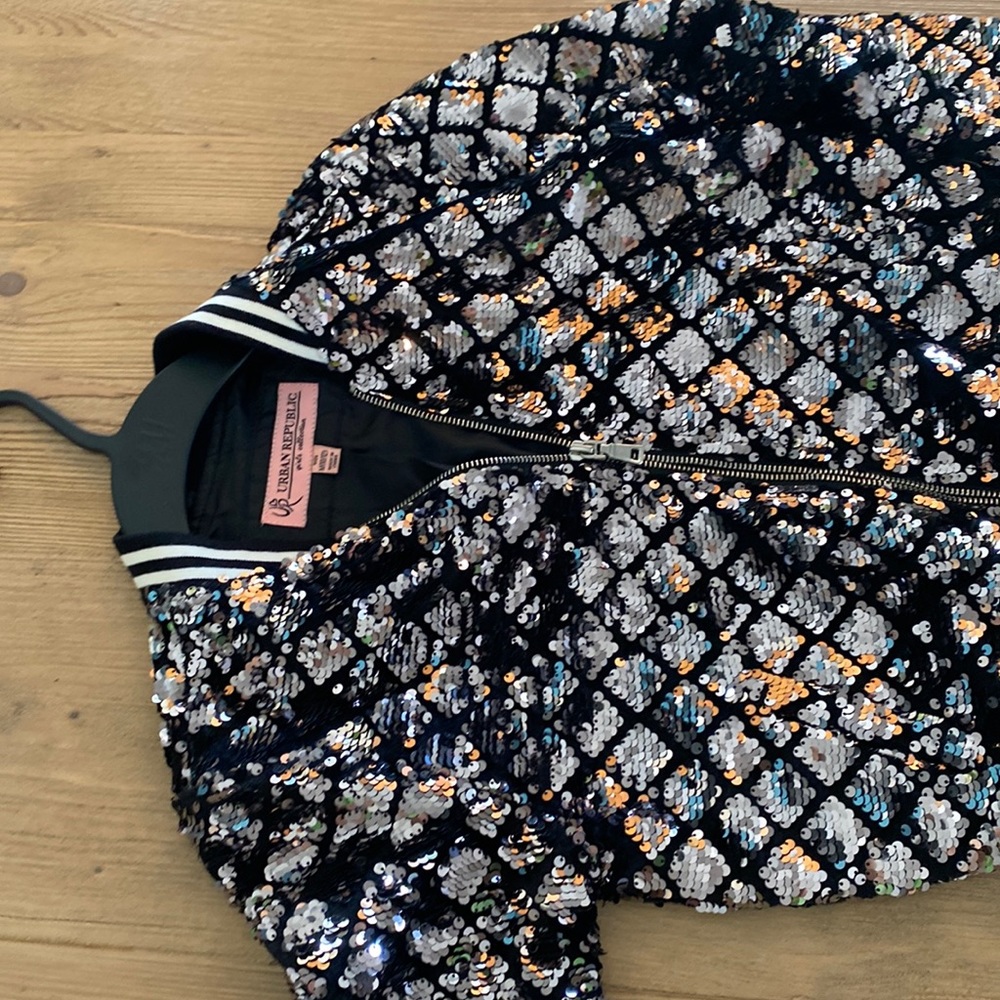 Shiny jacket